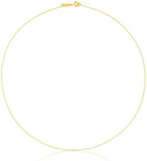TOUS Gold Chain Choker Necklace