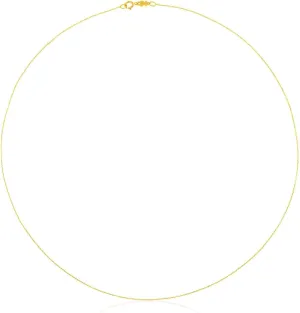 TOUS Gold Chain Choker Necklace