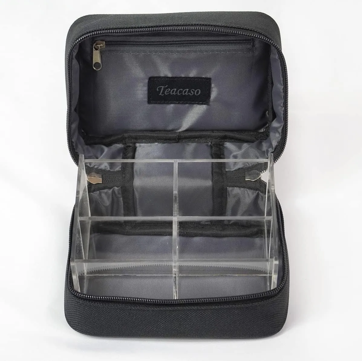 Travel Tea Chest Organizer w/Spice Jar - Great for Home, Office, and Travel!
