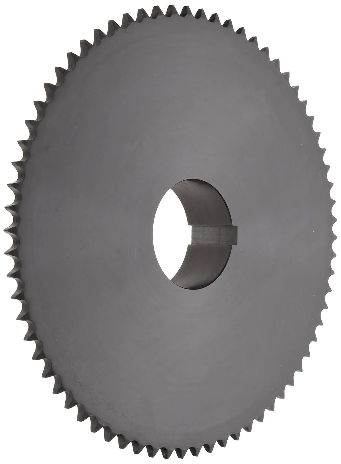 Tsubaki 40H15 Roller Chain Sprocket, Single Strand, Split Taper Design, H Bushing Required, 15 Teeth, #20 ANSI No., 1/2" Pitch