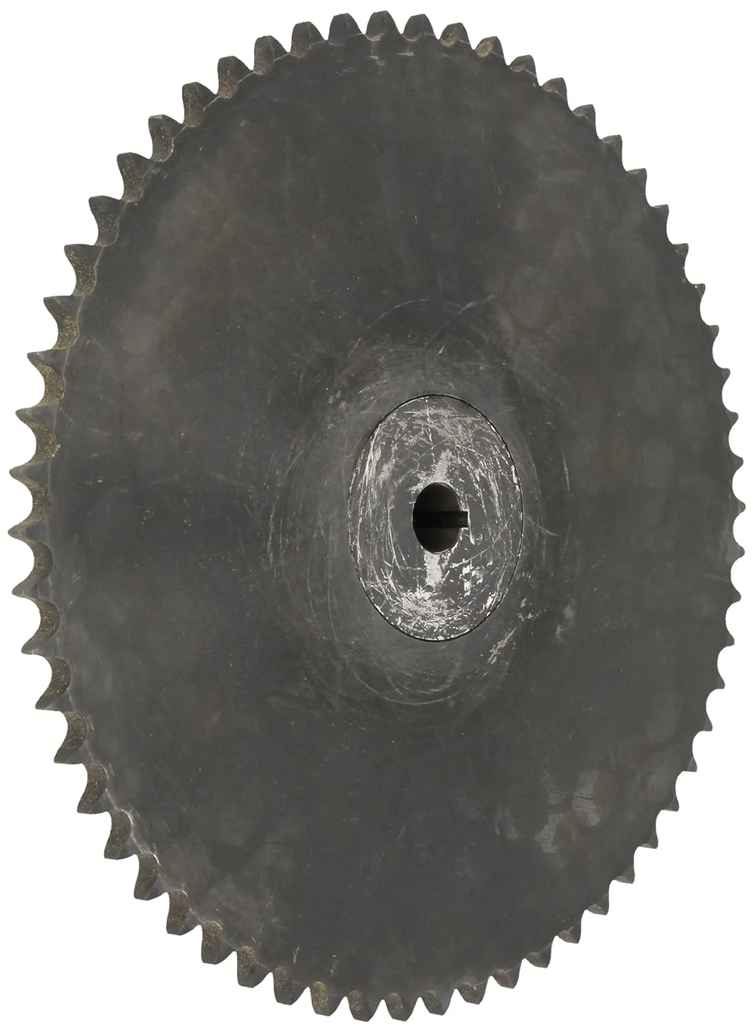 Tsubaki 60B21F-1D Finished Bore Sprocket, Single Strand, Hardened Teeth, Inch, #60 ANSI No., 3/4" Pitch, 21 Teeth, 1-1/4" Bore