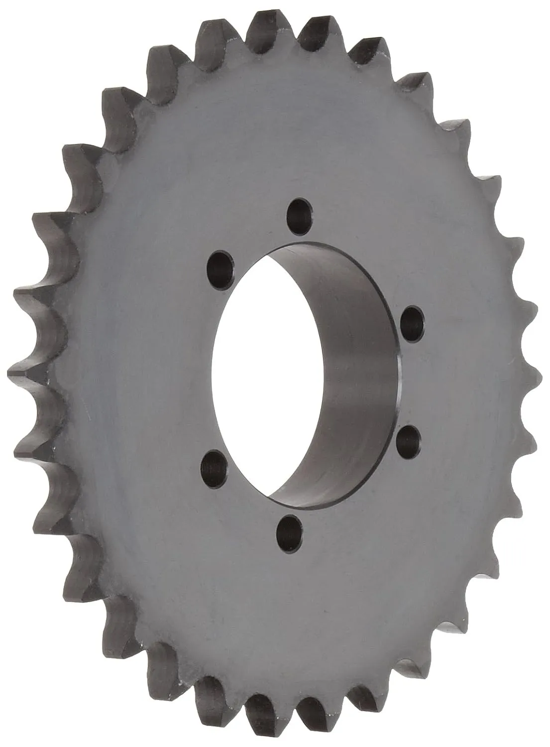 Tsubaki 60JA12 Roller Chain Sprocket, Single Strand, QD Design, JA Bushing Required, 12 Teeth, #60 ANSI No., 3/4" Pitch