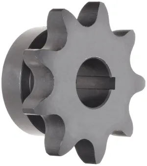 Tsubaki 80B27F-1R Finished Bore Sprocket, Single Strand, Inch, #80 ANSI No., 1" Pitch, 27 Teeth, 1-15/16" Bore