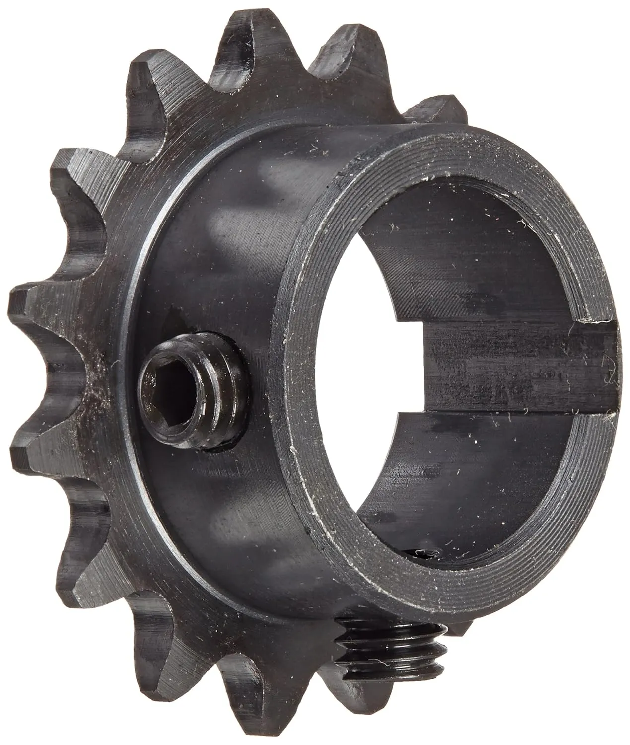 TSUBAKI - H35B15F-1 Tsubaki 35B15F-1 Finished Bore Sprocket, Single Strand, Inch, #35 ANSI No., 3/8" Pitch, 15 Teeth, 1" Bore