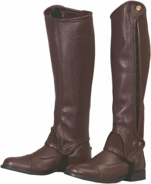 TuffRider Adult Grippy Grain Half Chaps