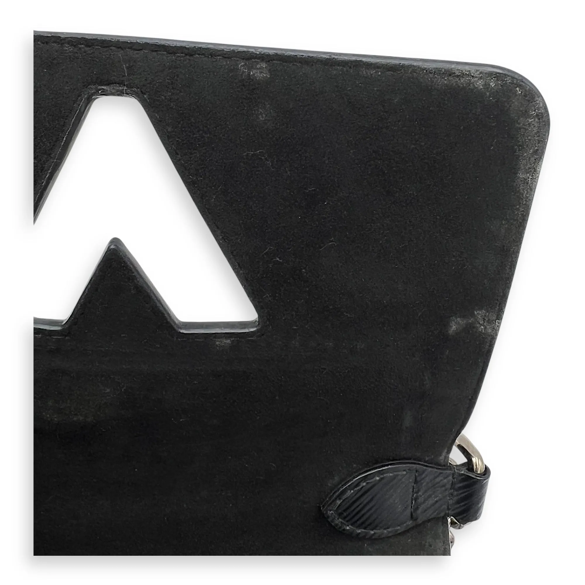 Twist PM Crossbody bag in Epi leather, Silver Hardware