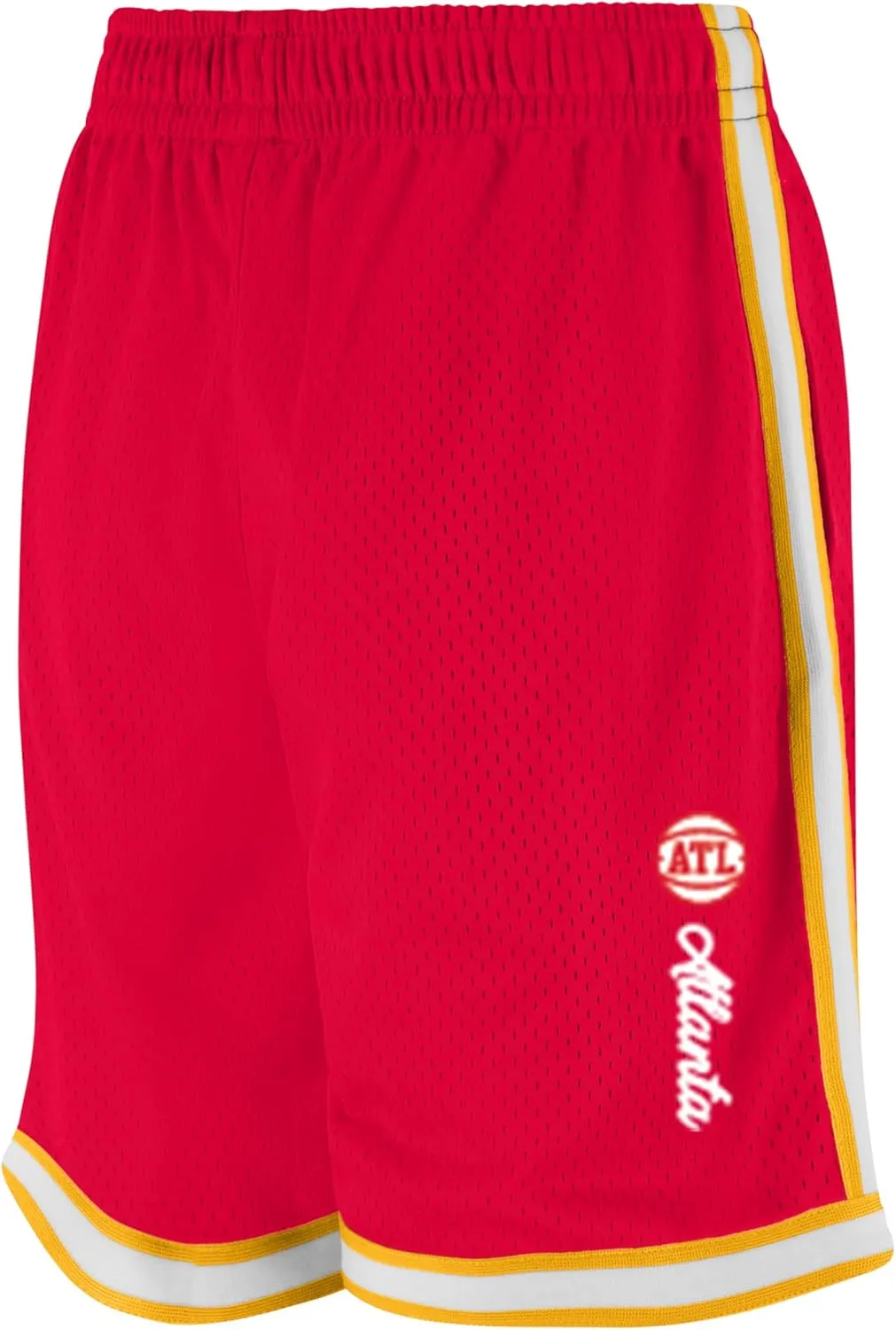 Ultra Game Men's NBA Official Soft Air Mesh Slam Basketball Shorts-Classic Fit