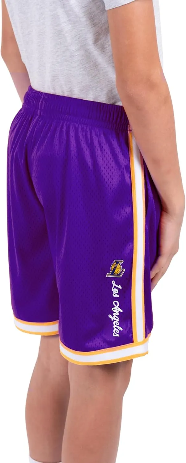 Ultra Game Youth NBA Official Soft Air Mesh Slam Basketball Shorts