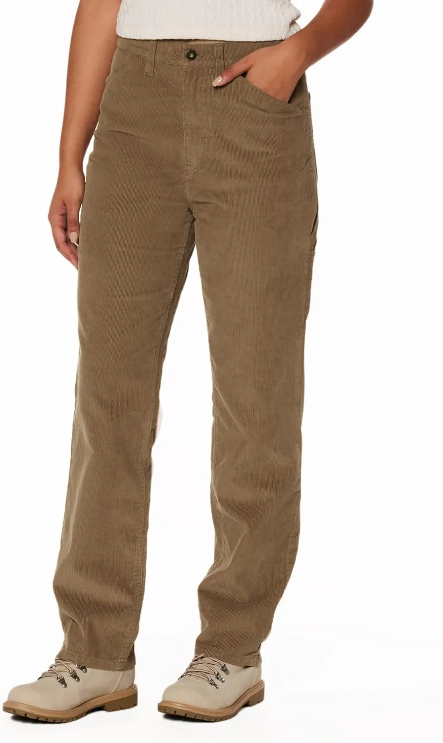UNIONBAY Women's Corduroy Straight Leg Carpenter