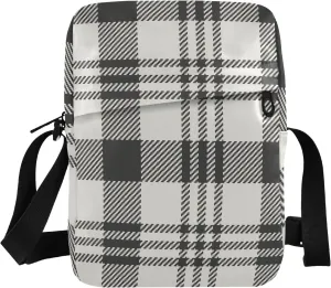 Unisex Crossbody Bag, Cream Color Durable Sling Side Shoulder bags for men women, One Size