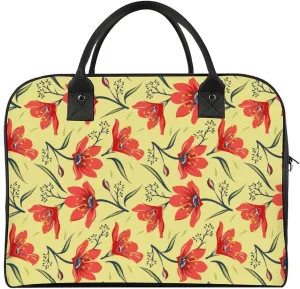 Unisex Crossbody Nylon Santa Gifts Novelty Handbag for Travel 13" X 19" X 8"