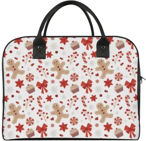 Unisex High-capacity Nylon Santa Gifts Stylish Handbag for Traveling 13" X 19" X 8"