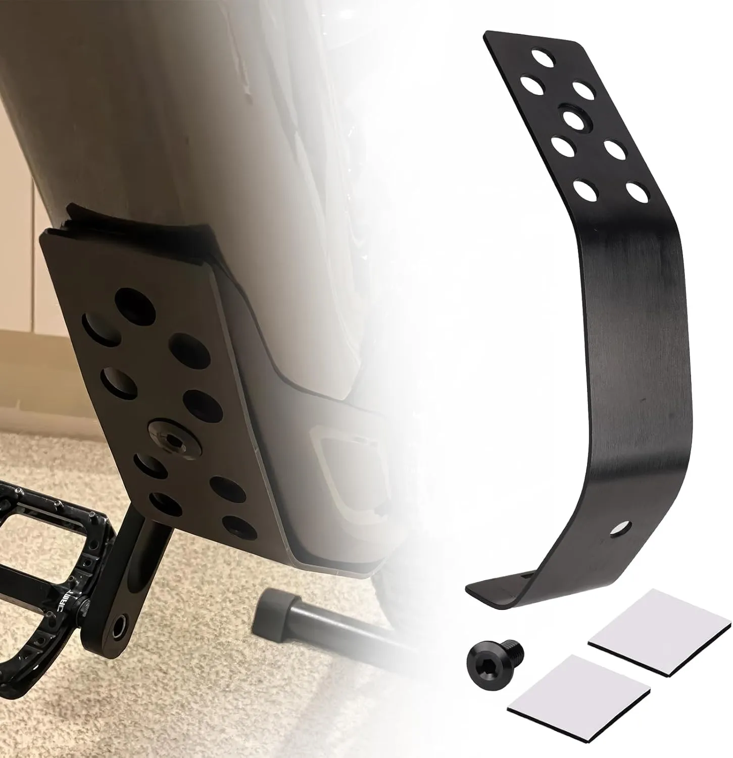 Upgrade Engine Guard Skid Plate for Specialized Levo 19/20/21&KENEVO 2020/21/22/23, Aluminum Engine Chassis Protection Bash Guard with Extra Long Bolt, Lower Frame Guard Cover for Specialized