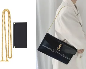 UPTOWN Envelope Clutch Conversion Kit Premium Felt Inset With 120cm Chain