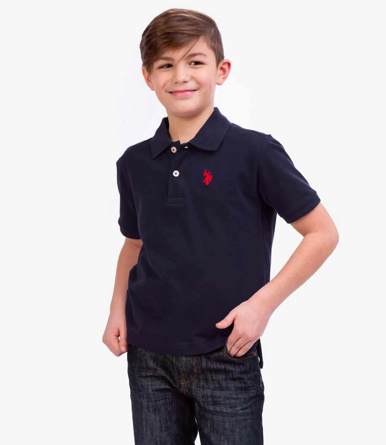 U.S. Polo Assn. Boys' Classic Polo Shirt