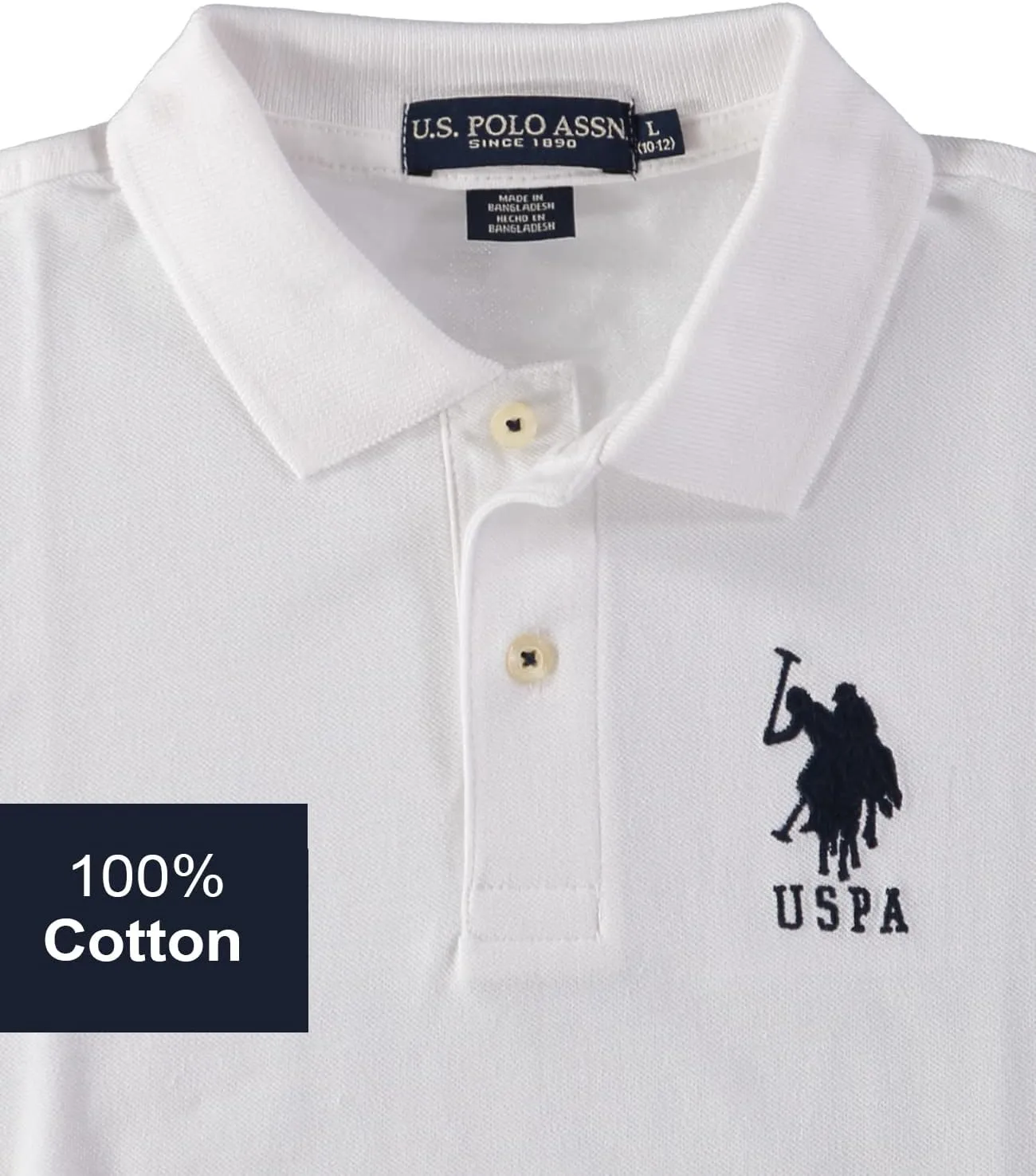 U.S. Polo Assn. Boys' Classic Polo Shirt