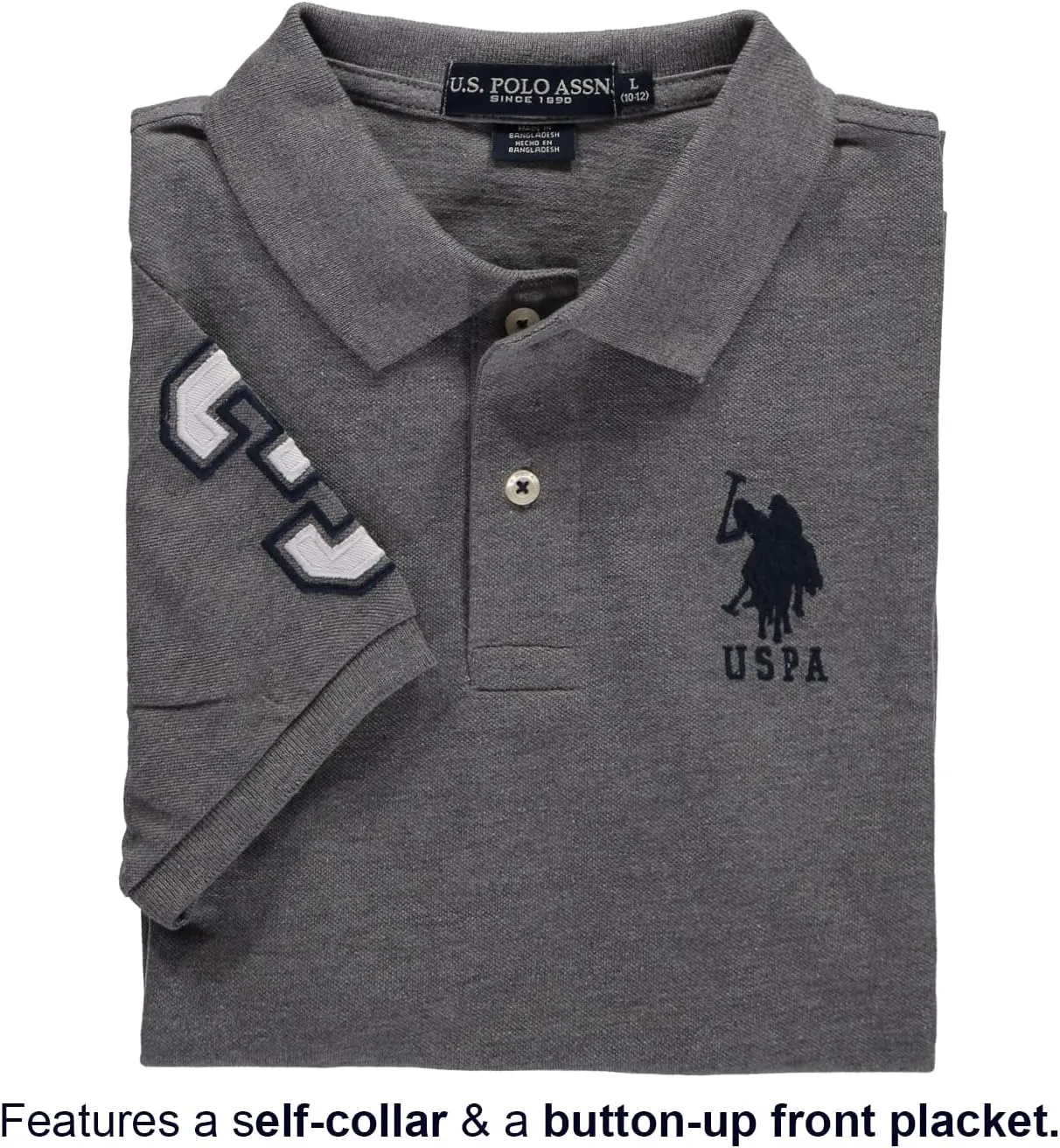 U.S. Polo Assn. Boys' Classic Polo Shirt