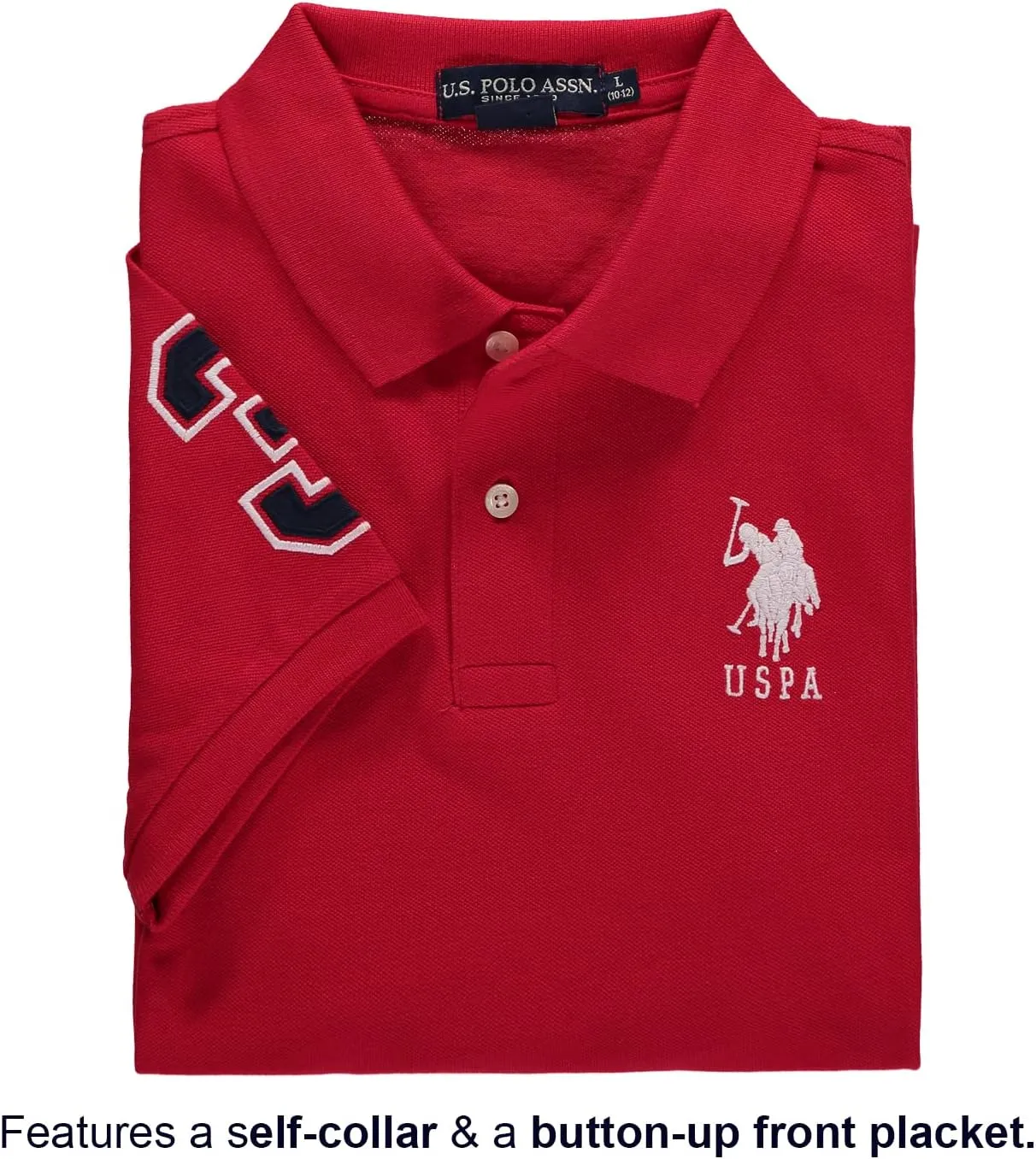 U.S. Polo Assn. Boys' Classic Polo Shirt