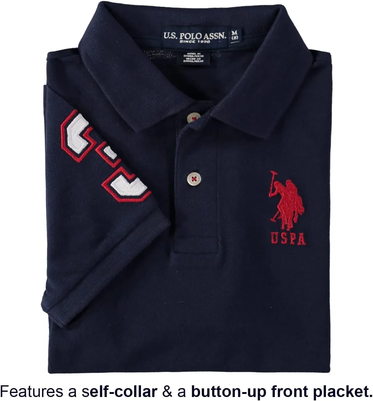U.S. Polo Assn. Boys' Classic Polo Shirt