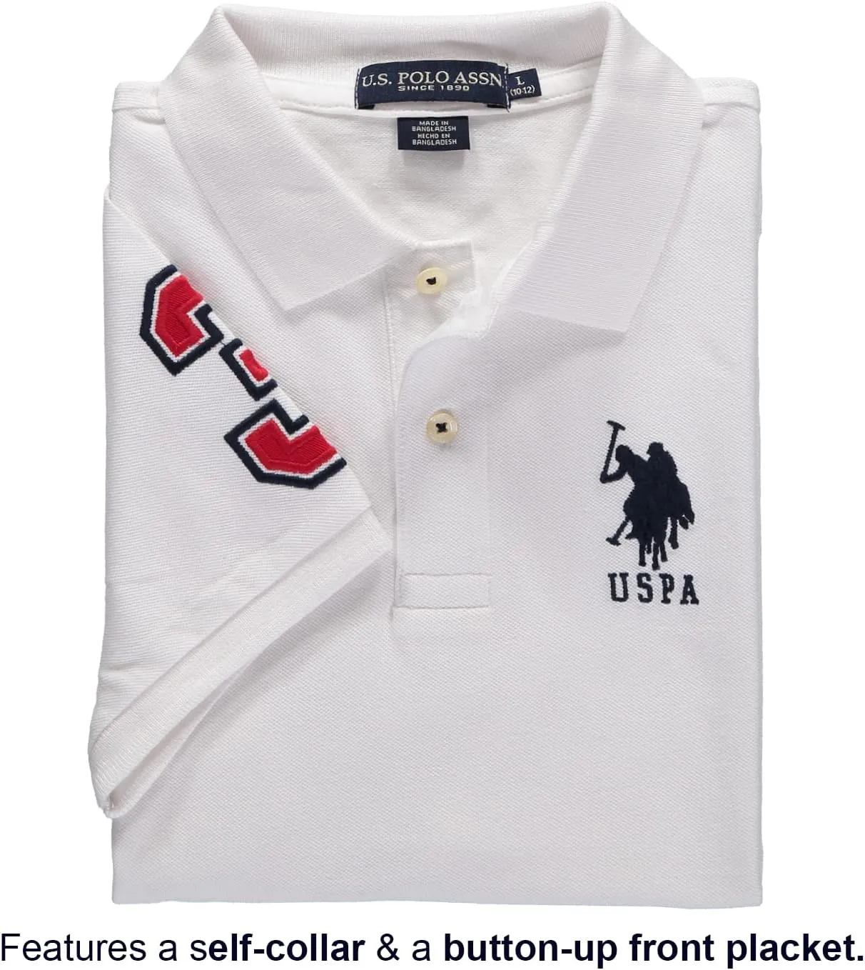 U.S. Polo Assn. Boys' Classic Polo Shirt