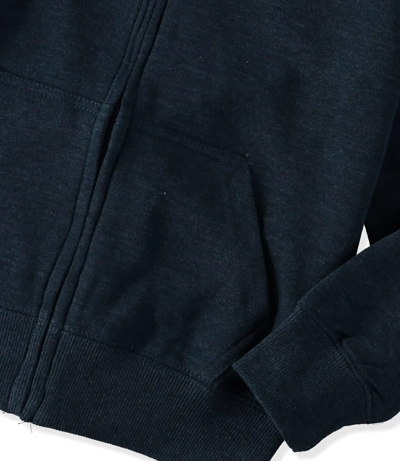 U.S. Polo Assn. Boys' Zip Front Hooded Sweatshirt Hoodie
