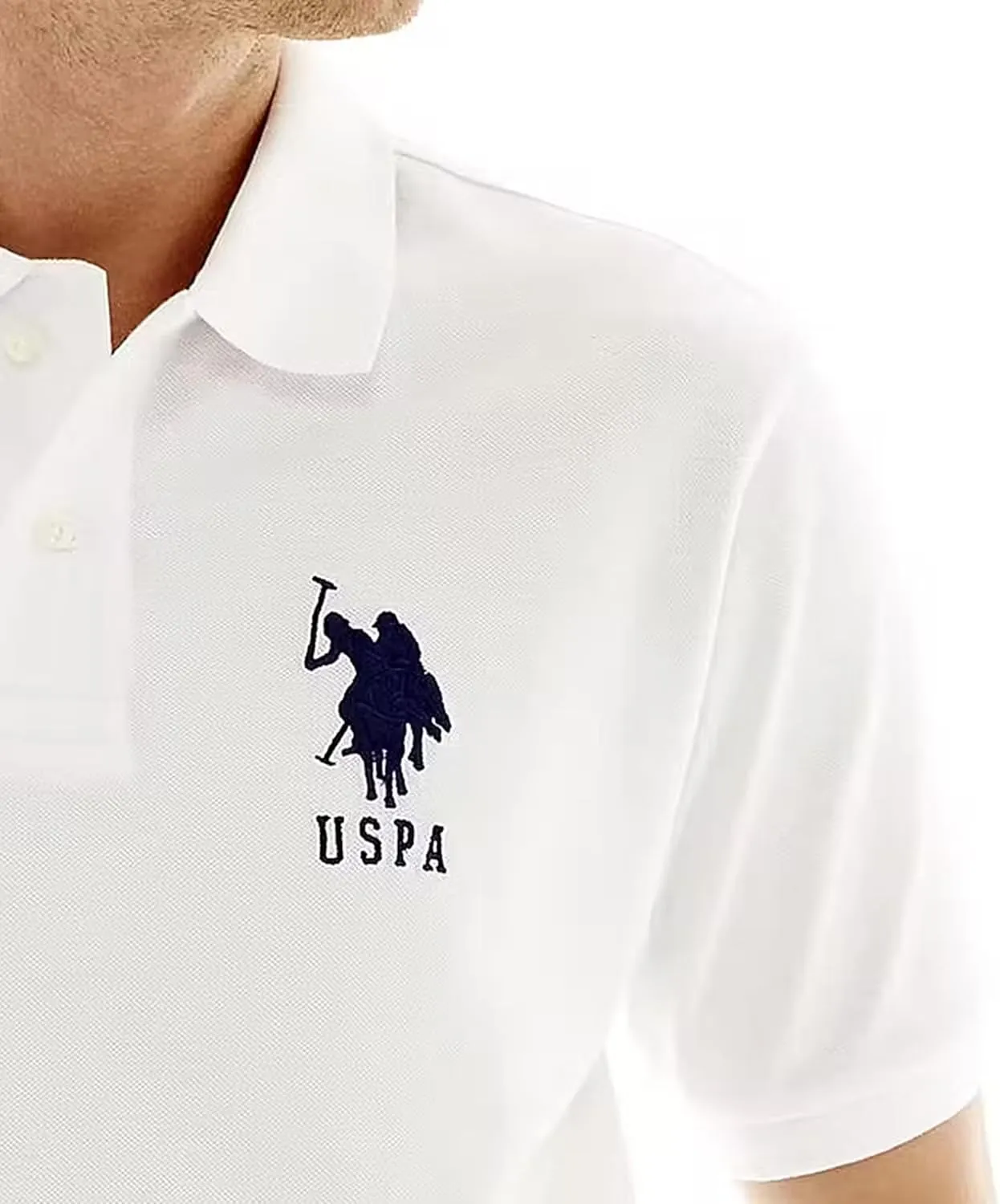 U.S. Polo Assn. Men's Solid Pique Polo Shirt
