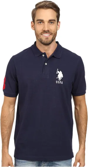 U.S. Polo Assn. Men's Solid Pique Polo Shirt