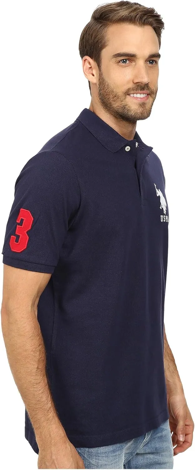 U.S. Polo Assn. Men's Solid Pique Polo Shirt