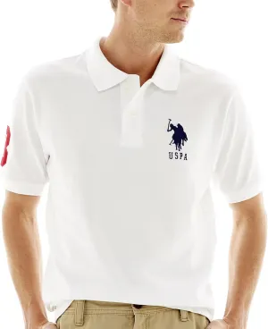 U.S. Polo Assn. Men's Solid Pique Polo Shirt