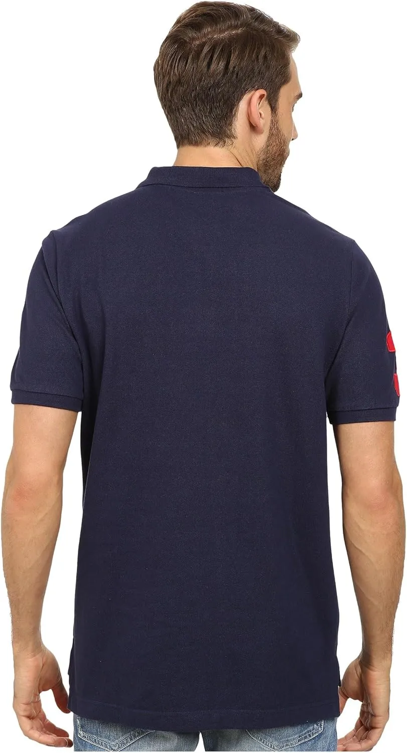 U.S. Polo Assn. Men's Solid Pique Polo Shirt