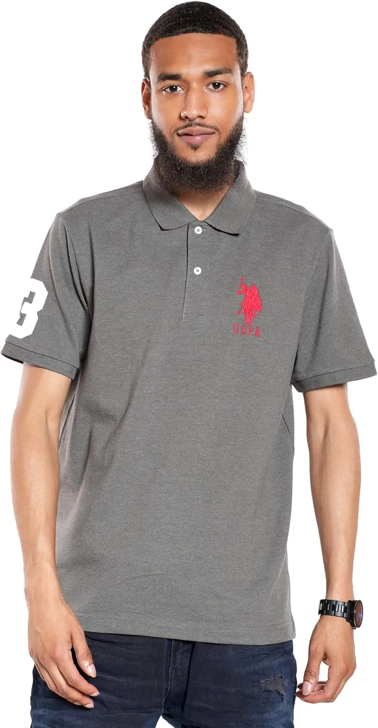 U.S. Polo Assn. Men's Solid Pique Polo Shirt