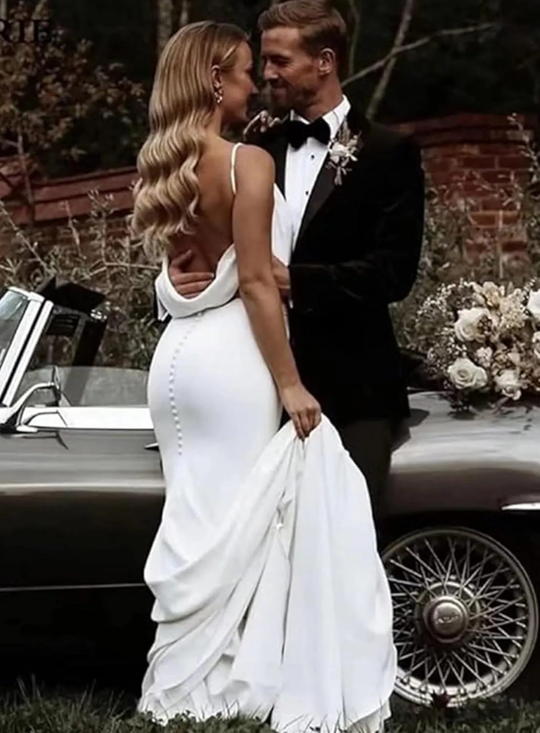 UZN Mermaid Tulle Wedding Dresses with Lace for Bride Women's Long Applique Bridal Dress Bodycon 2025