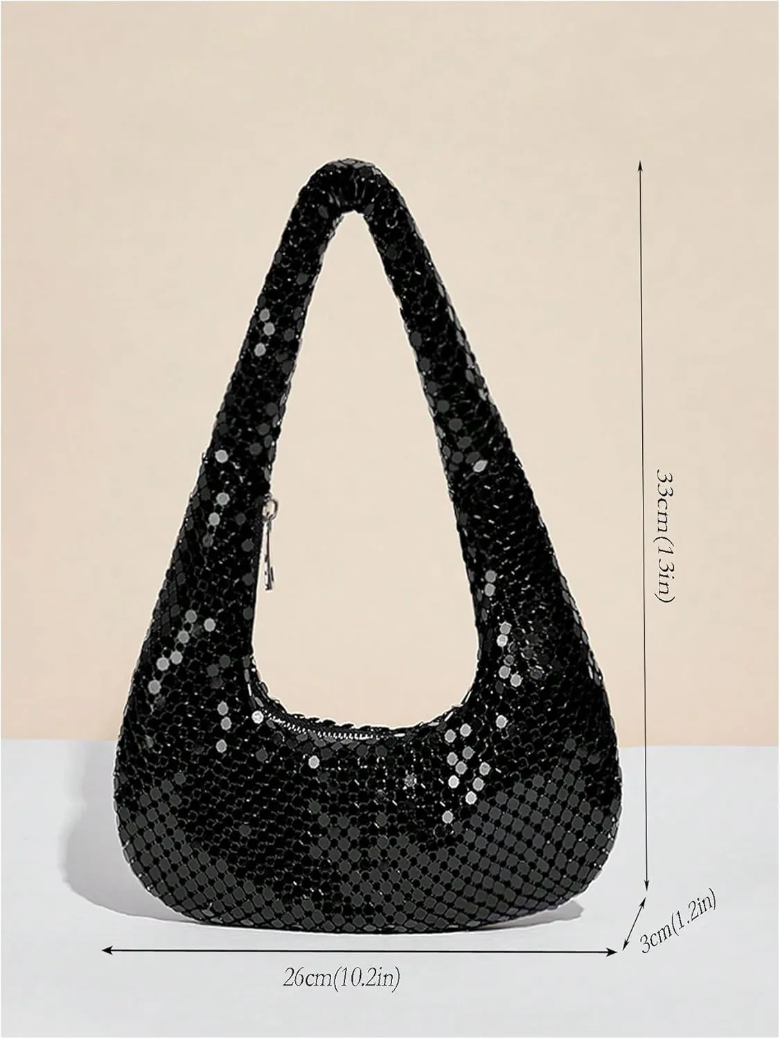 Verdusa Evening Clutch Purses For Women Sparkling Underarm Bags Night Out Club Outfits