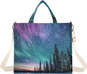 Vibrant Colors Aurora Women's Tote Handbags Top Handle Satchel Shoulder Bag Crossbody Bag