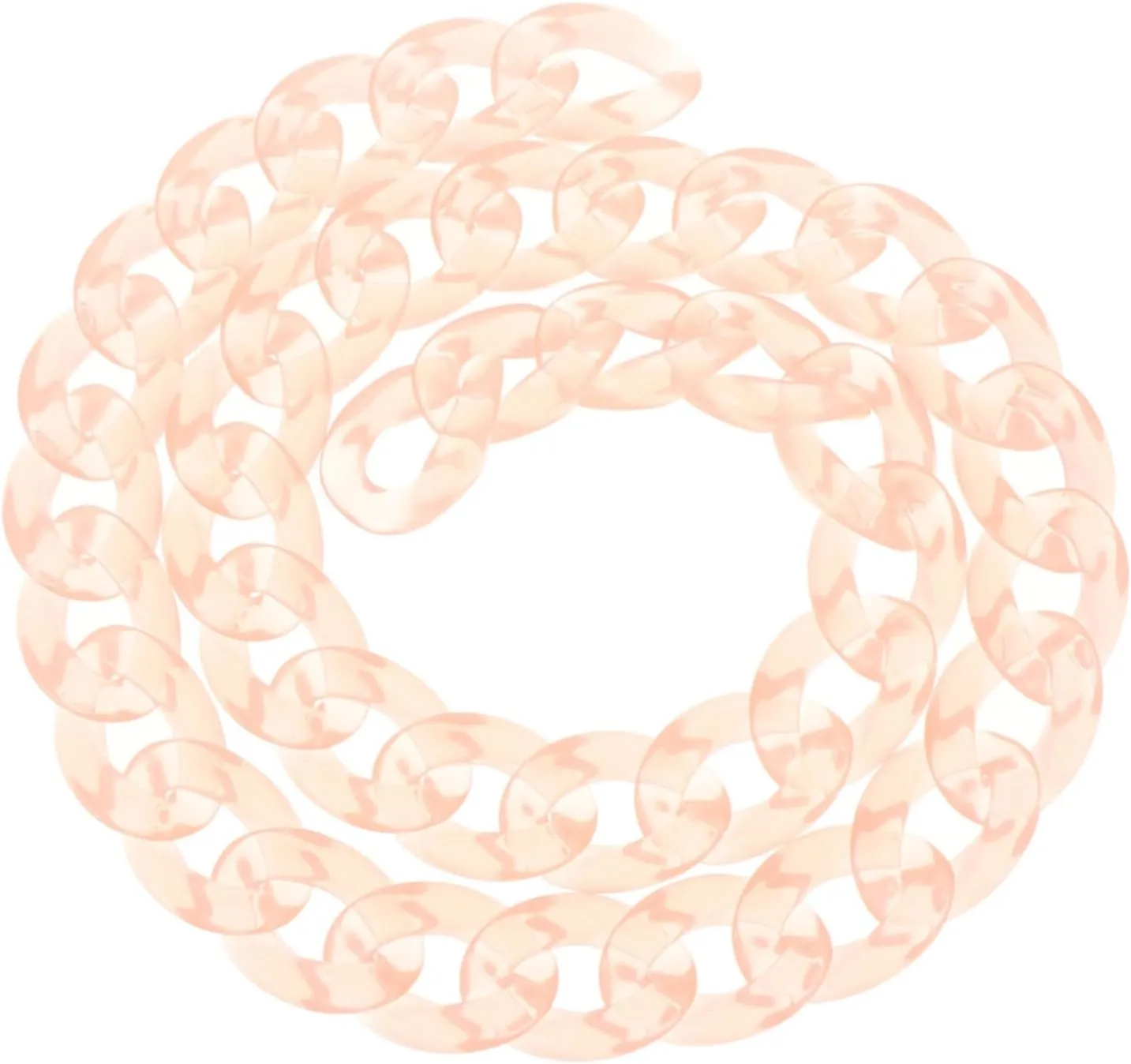 VILLFUL DIY Handbag Chain Purse Chain Acrylic Glasses Chain Easy to Install Stylish Gap Enhance Your Bag's Fashi
