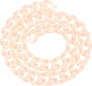 VILLFUL DIY Handbag Chain Purse Chain Acrylic Glasses Chain Easy to Install Stylish Gap Enhance Your Bag's Fashi