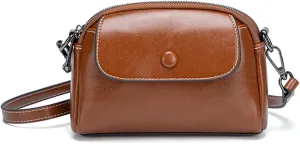 Vintage PU Fashion Crossbody Bag, Small Crossbody Card Case Wallet Vintage Fashion Cell Phone Crossbody Bag Boho Shoulder Bag For Women.