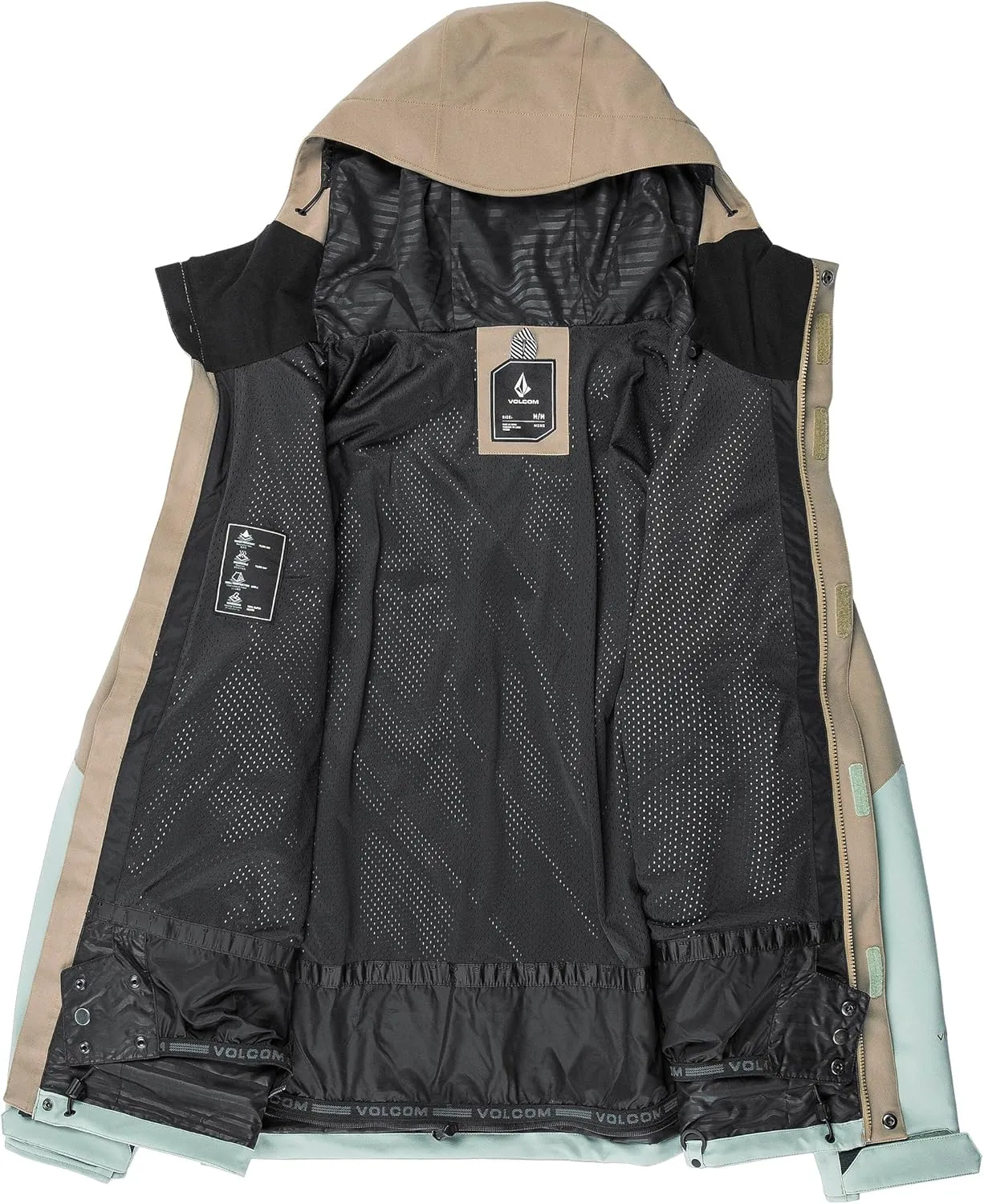 Volcom Men's Brighton Hooded Snowboard Ski Winter Jacket