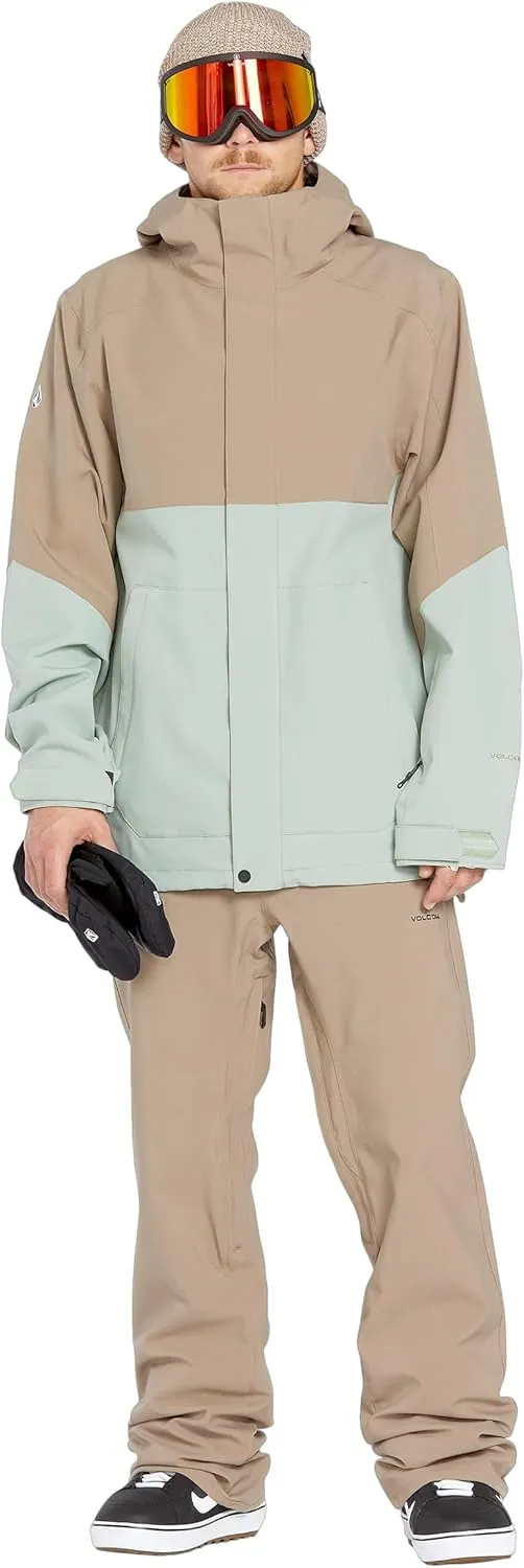 Volcom Men's Brighton Hooded Snowboard Ski Winter Jacket