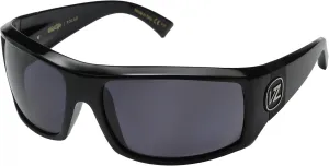VonZipper Clutch, Black Gloss / Grey Polarized, One Size