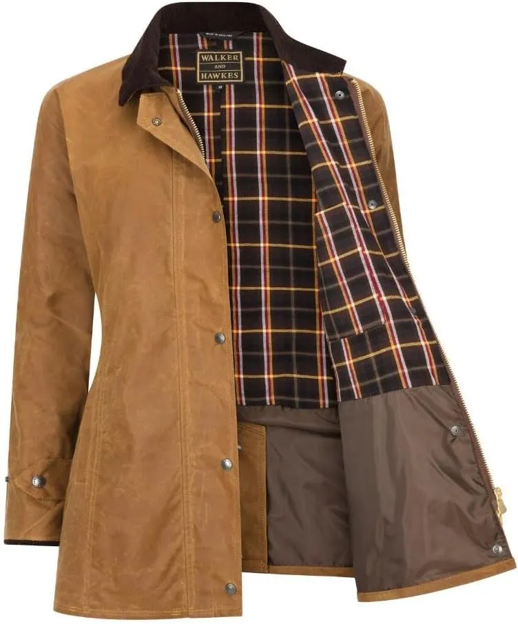 Walker and Hawkes - Ladies Wax Victoria Jacket