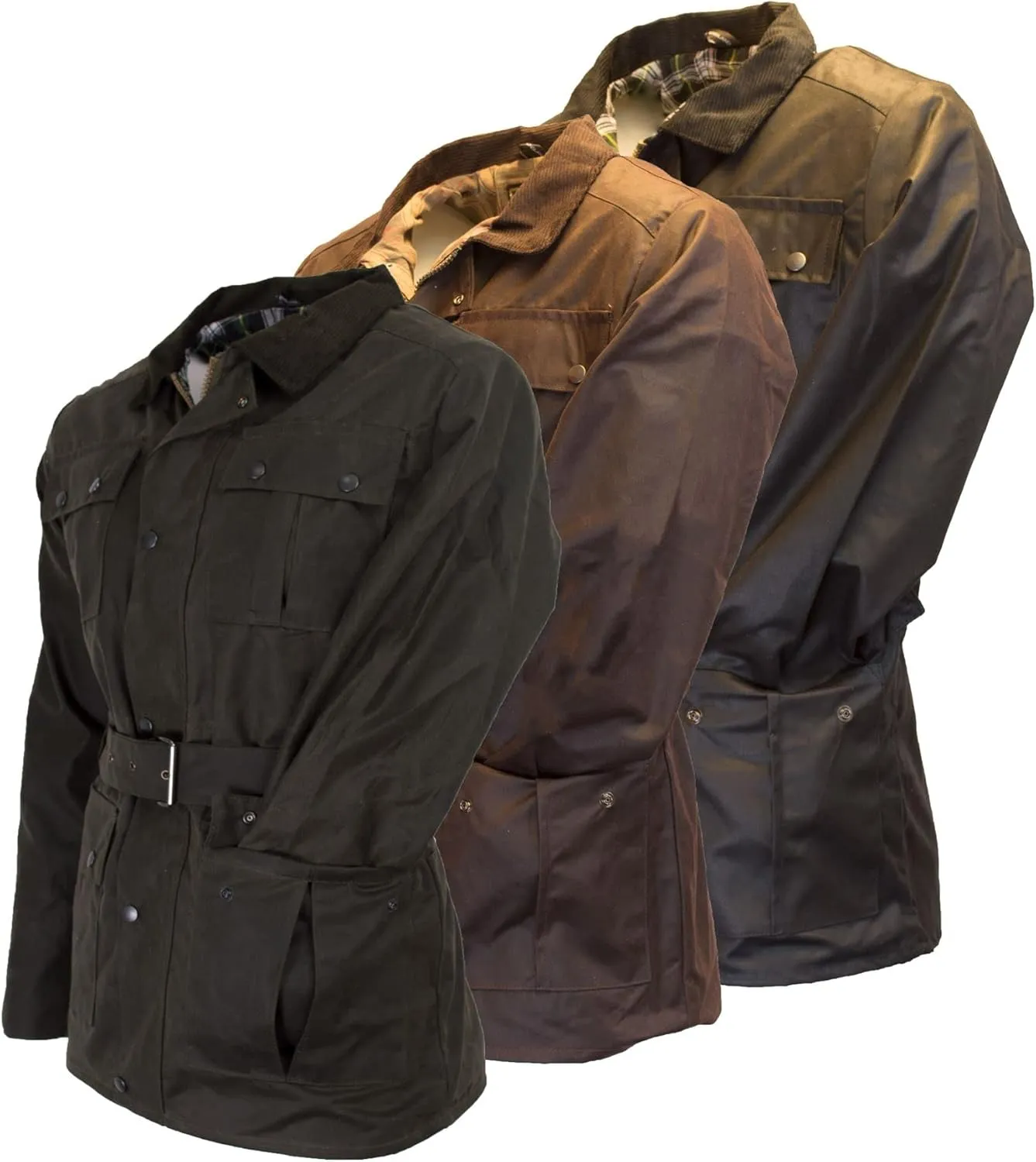 Walker and Hawkes - Men's Wax Grafton Motorcycle Jacket