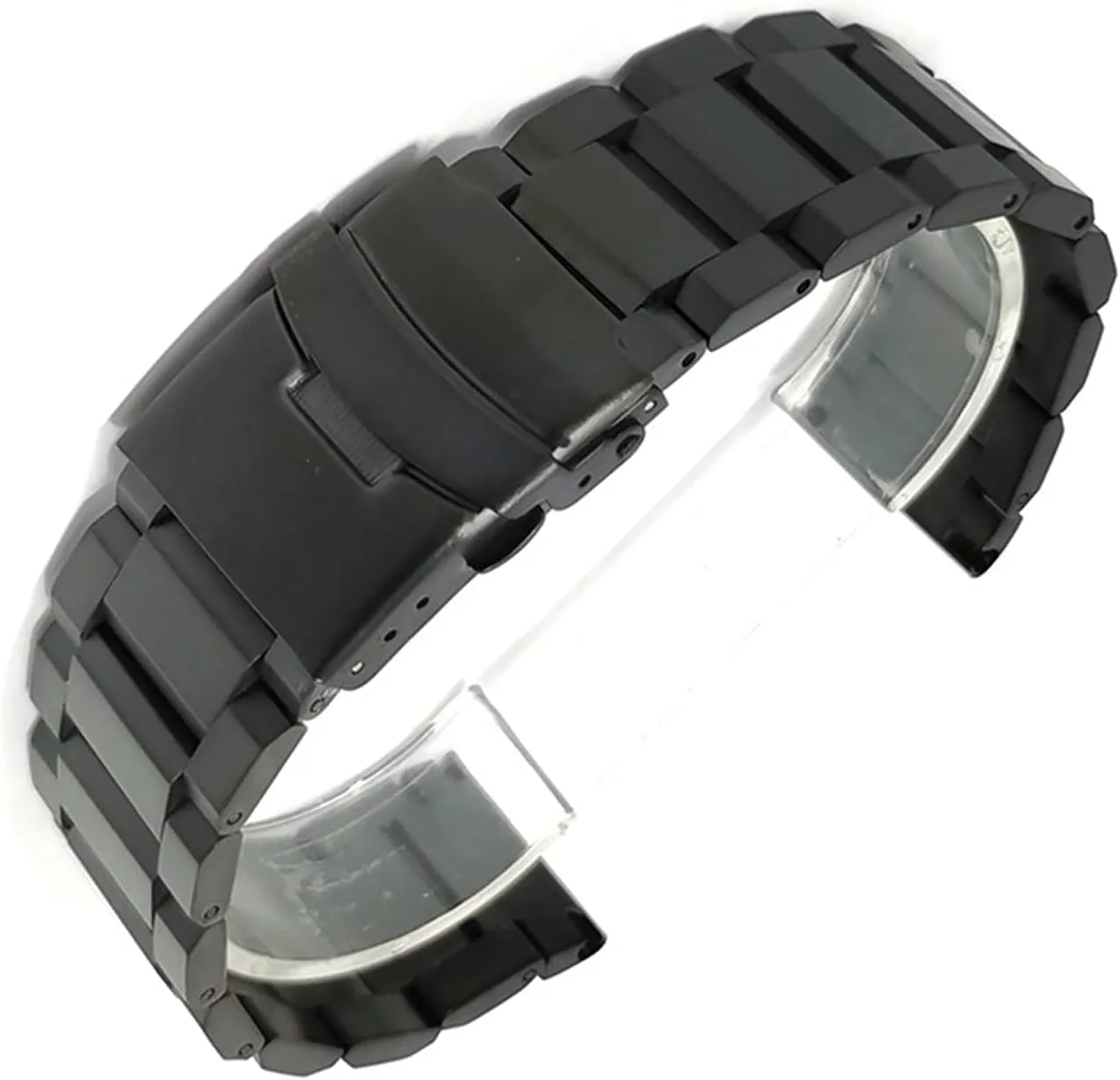 Watch Strap Suitable For Width 18 Mm 20 22 24 Stainless Steel Metal Safety Buckle Replacement Bracelet
