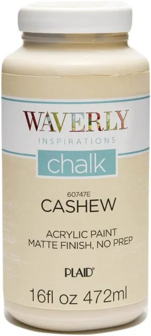 Waverly ® Inspirations Chalk Finish Acrylic Paint - Cashew, 16 oz. - 60747E