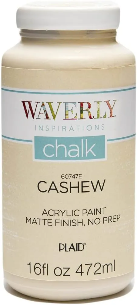 Waverly ® Inspirations Chalk Finish Acrylic Paint - Cashew, 16 oz. - 60747E