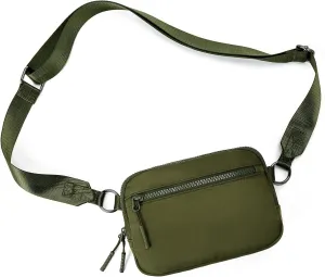 WESTBRONCO Small Crossbody Bags for Women Nylon with Adjustable Strap, Mini Crossbody Purse, Shoulder Bag Traveling Workout