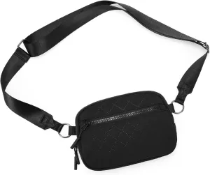 WESTBRONCO Small Crossbody Bags for Women Nylon with Adjustable Strap, Mini Crossbody Purse, Shoulder Bag Traveling Workout