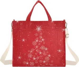 WIHVE Tote Bag for Women Corduroy Handbag Fashion Crossbody Bag