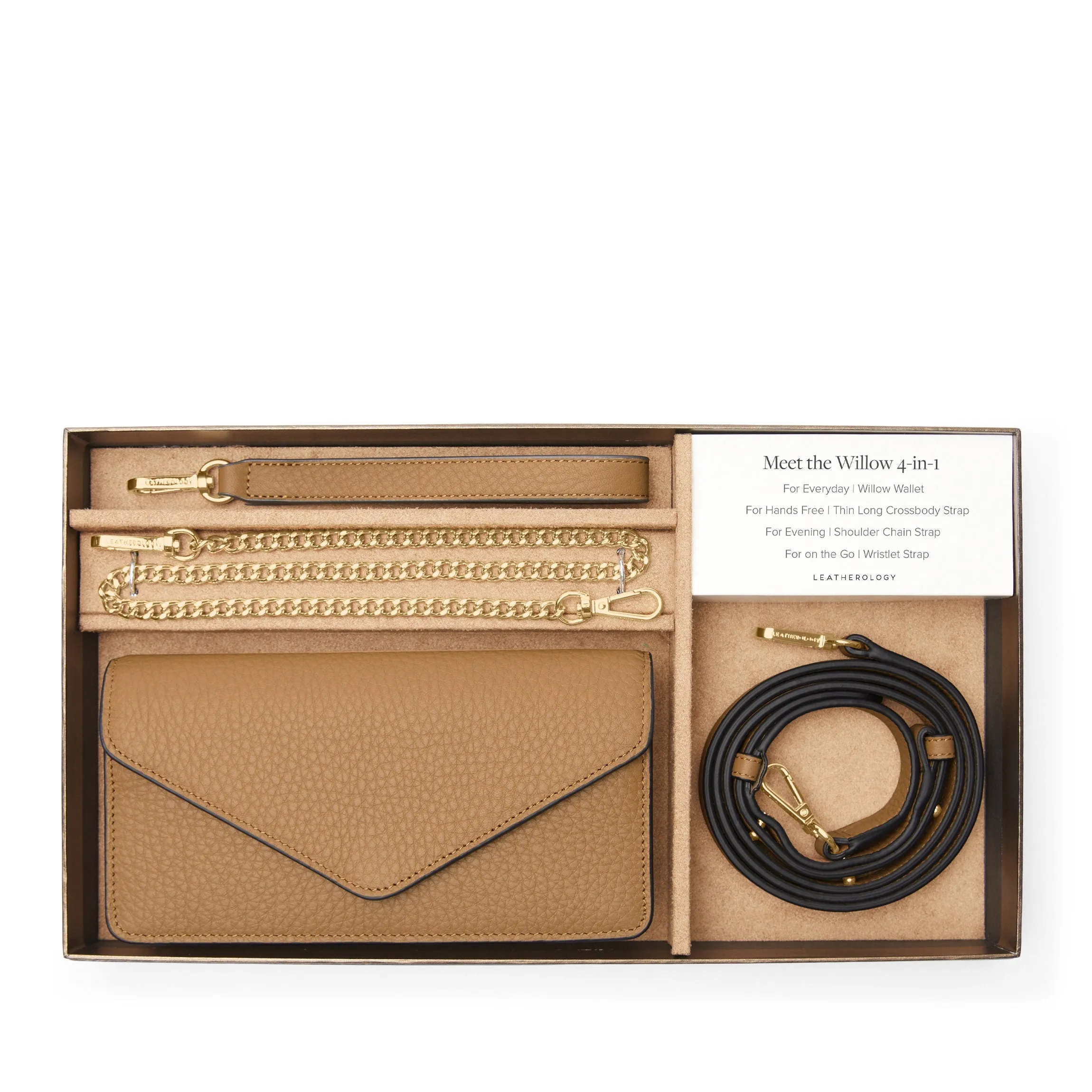 Willow 4-in-1 Gift Set Camel