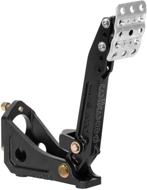 Wilwood Clutch/Brake Pedal Adj Floor Mnt Single M/C